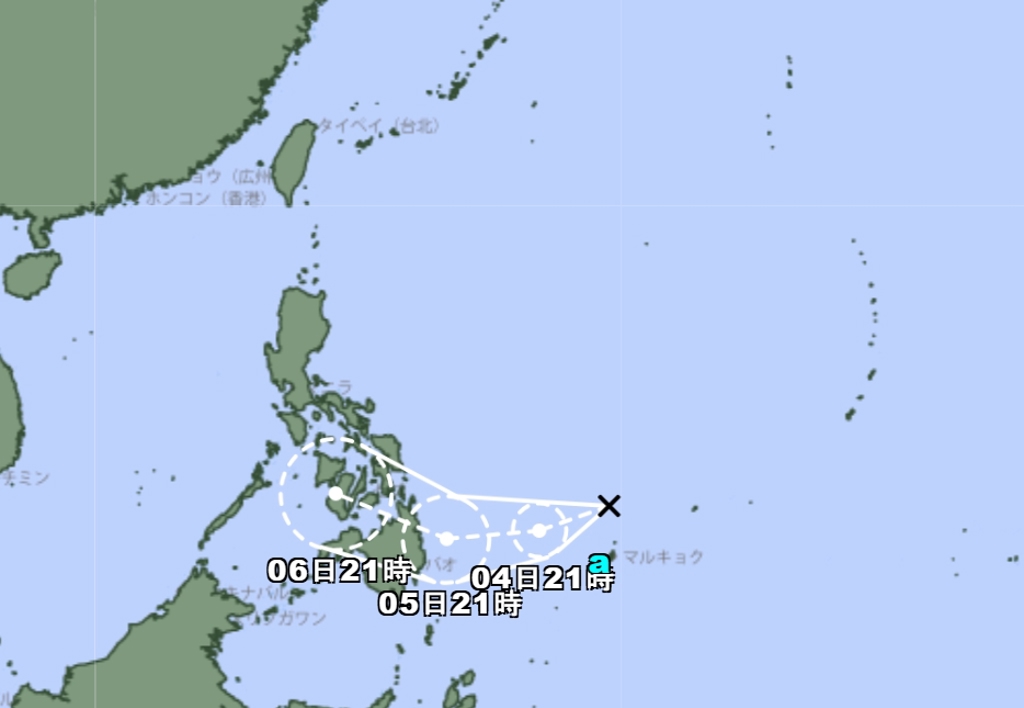 熱帶低壓生成!日氣象廳示警 恐成今年第2號颱風