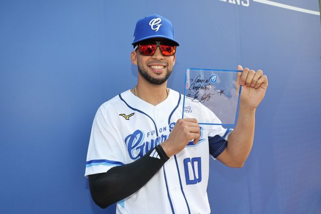 富邦悍將洋砲邦力多。(富邦悍將提供)