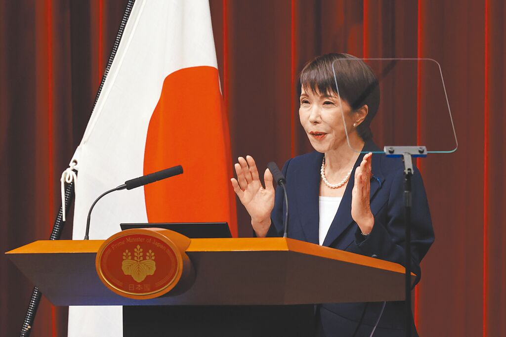 日本首相高市早苗帶領的自民黨在眾院選舉裡取得壓倒性勝利，對日圓和日債可能是最理想的結果。圖／美聯社