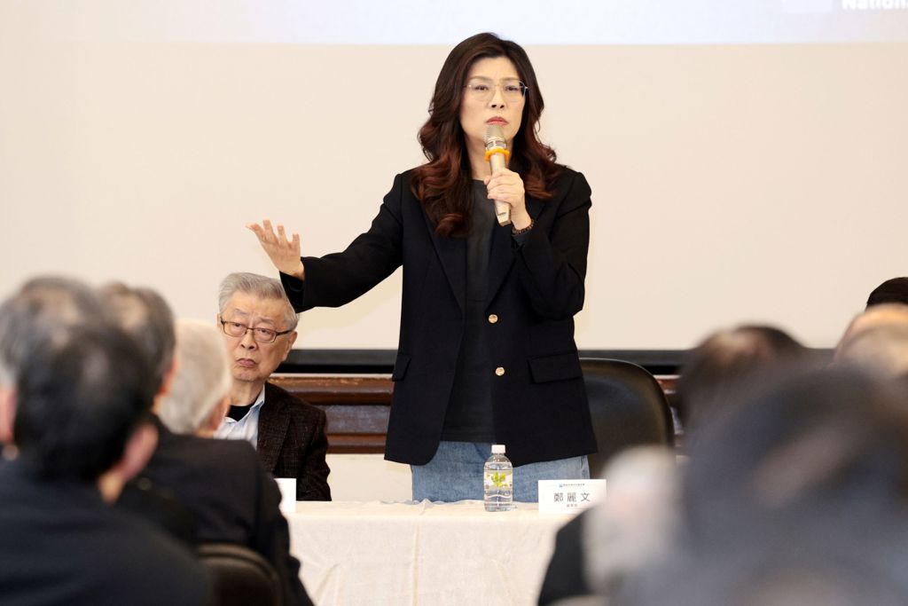國民黨主席鄭麗文。（資料照片/杜宜諳攝）