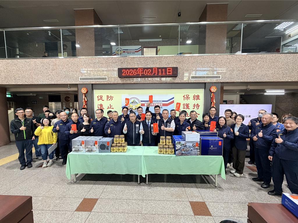 台中波麗士攜手後盾 化身穩固治安鐵三角