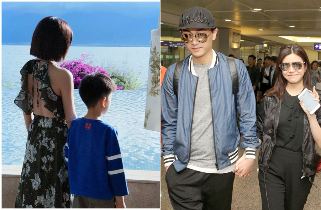 陳妍希送兒子與陳曉過年!母子機場道別畫面曝光 網讚「格局大」