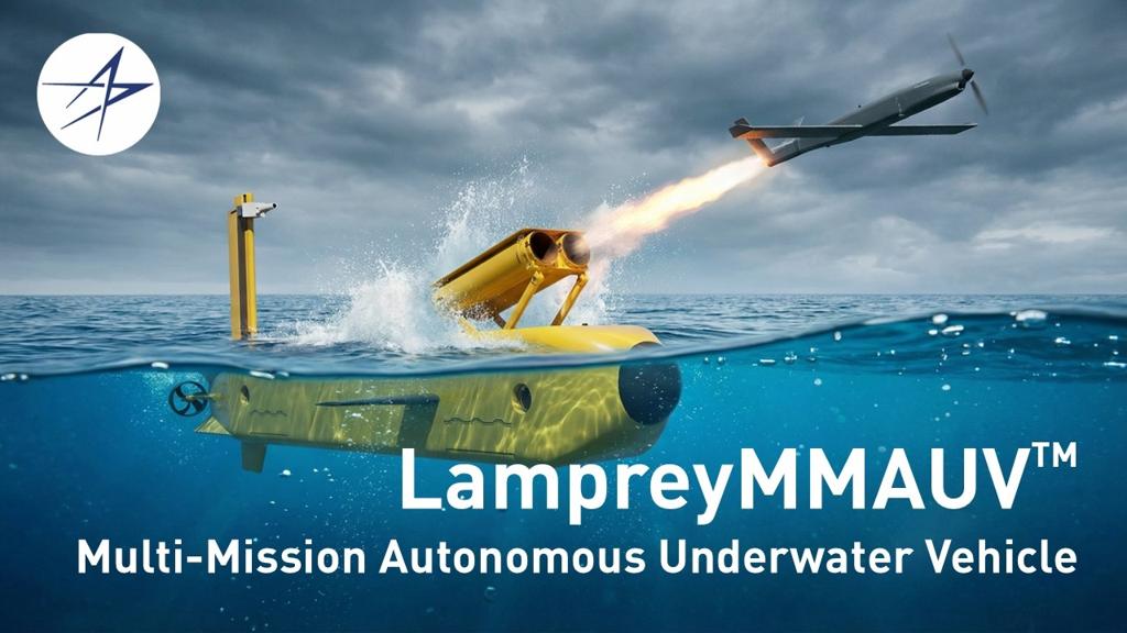 洛馬「七鰓鰻」新型水下無人載具 寄生式部署引領革新