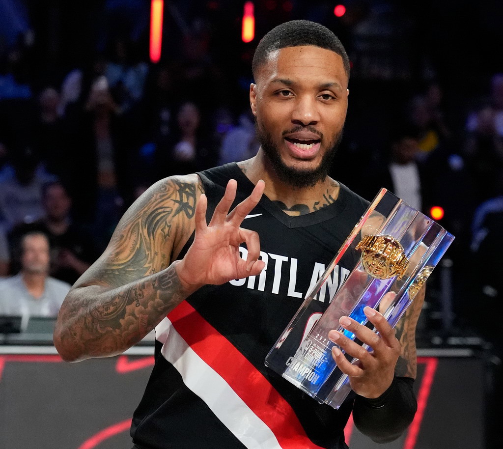 NBA三分球大賽》利拉德爆冷退布克封王 平史上最多3冠