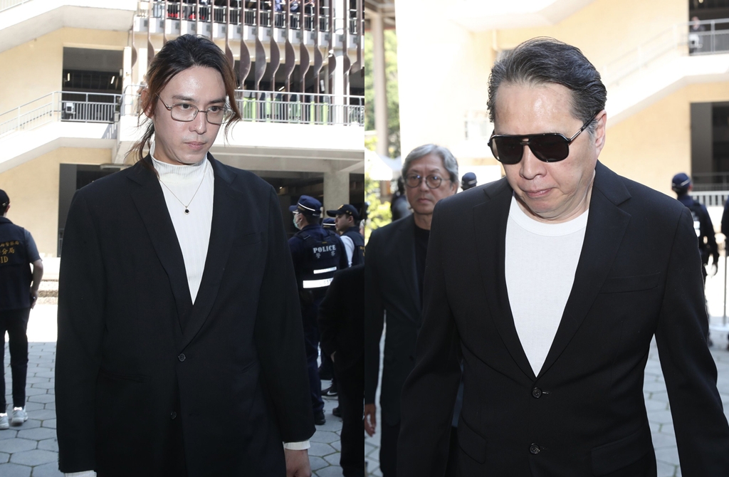 吳敦喪禮陳楚河、歐陽龍現身 大老被警攔住「脫口1句話」