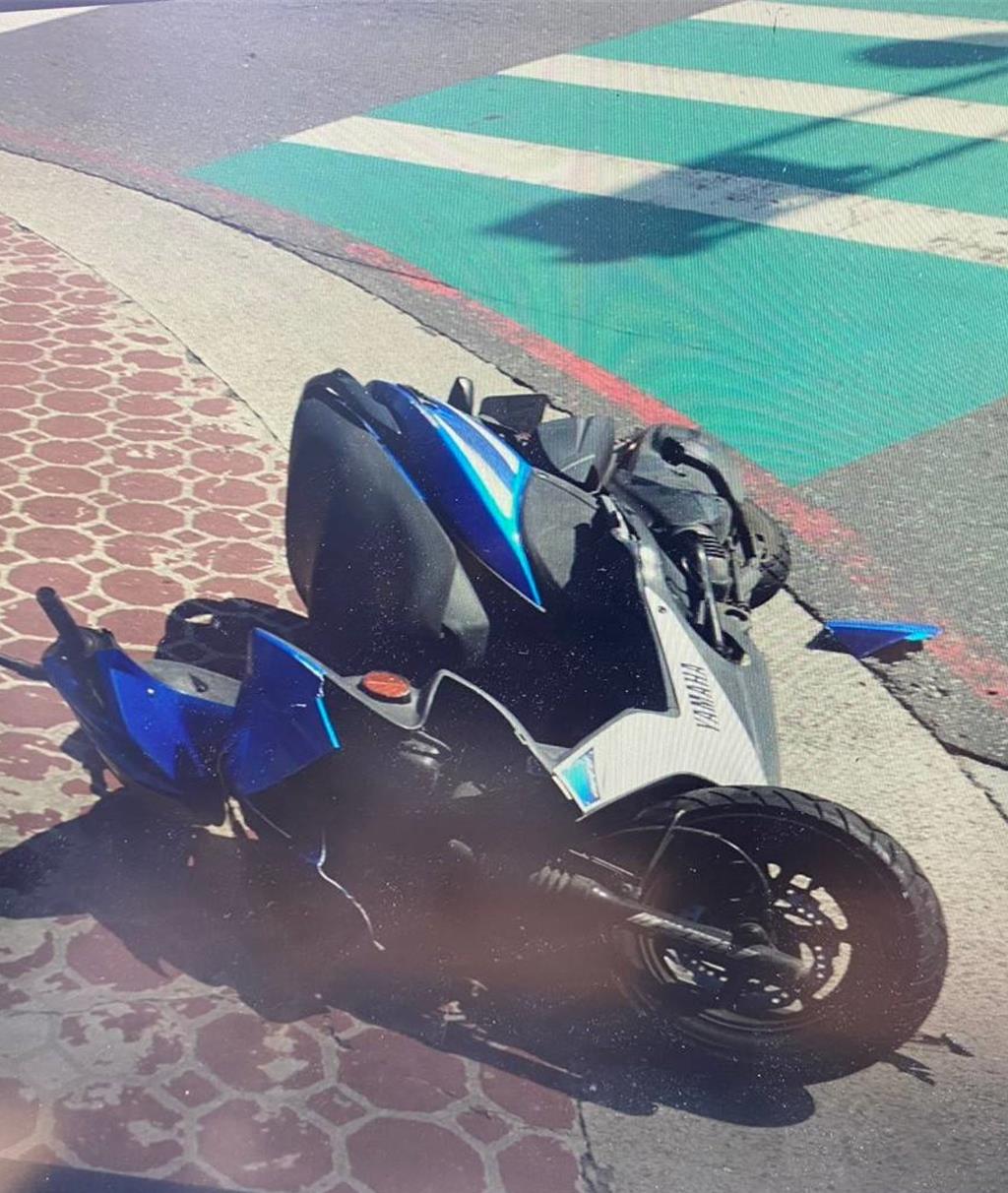 影》桃園休旅車未禮讓直行車 一轉彎秒擊落騎士