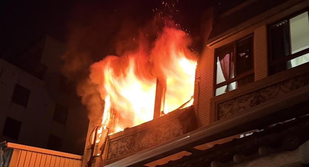 年初一慘劇!夫妻口角引燃汽油 透天厝惡火1死1重傷