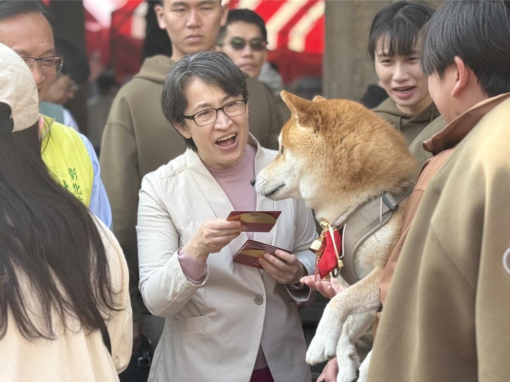 蕭美琴新春發福袋 被問南瑤宮四季籤這樣答