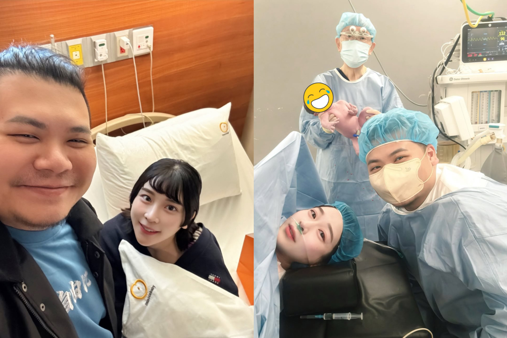 YTR鐵牛迎二寶陪產照曝光 月子餐豪吃「佛跳牆、烏魚子」過特別除夕