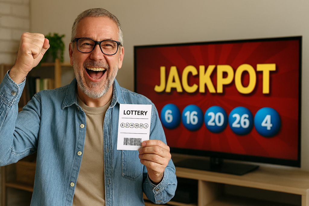 22年的堅持終開花!美男靠「幸運號碼」抱走彩票1億頭獎