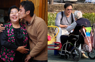 明道低調回台過年！盡孝道陪伴7旬媽 感動網友：眼神充滿愛