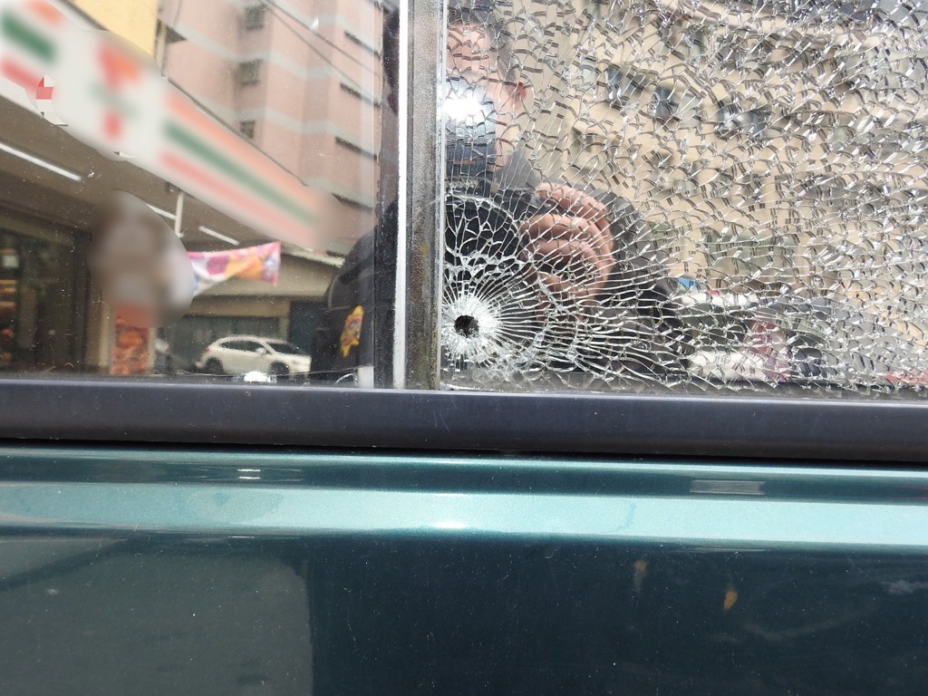 初四了!三重箱型車遭「槍擊」 警:無火藥殘留