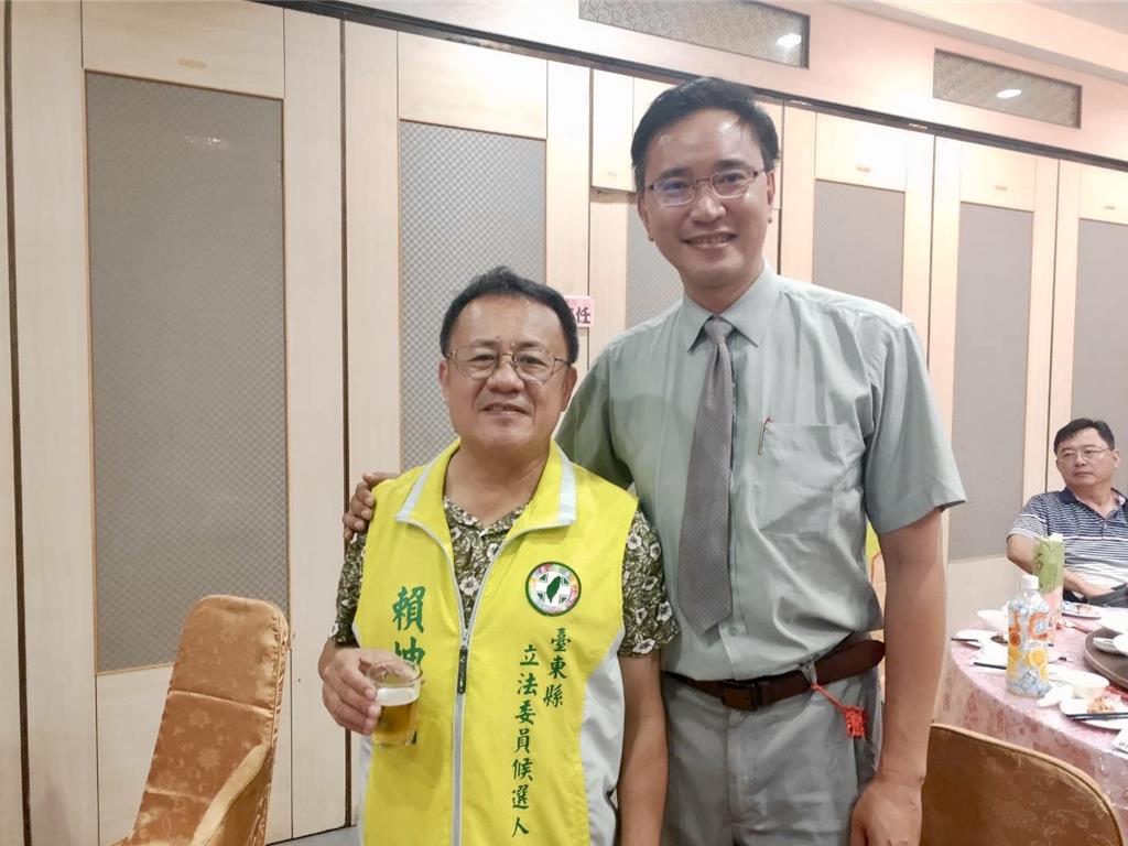 台東縣阿美族出身的李吳穎智(右)曾於民國103年縣議員、107年縣長及113年立委選舉期間表態參選,最終未完成登記;今(21)日再宣布投入115年台東縣長選舉。(李吳穎智提供/蕭嘉蕙台東傳真)