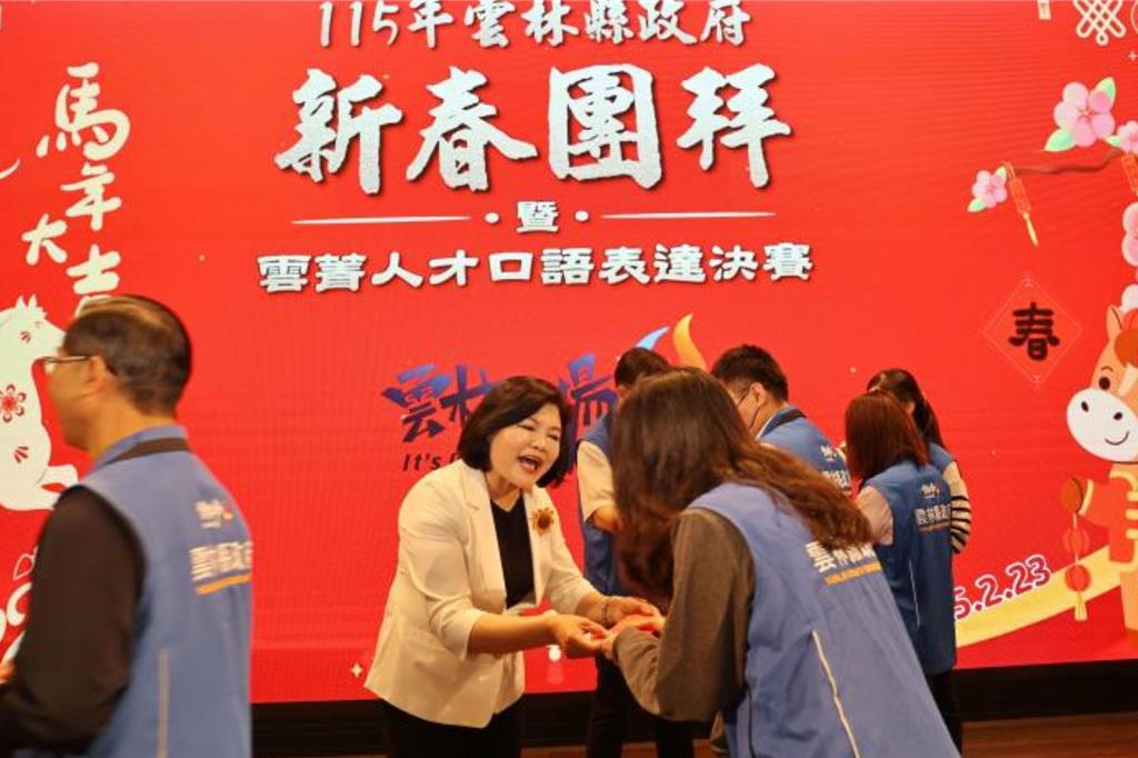 馬力全開!雲林開工團拜賽口才 張麗善:邁向農工商科技城