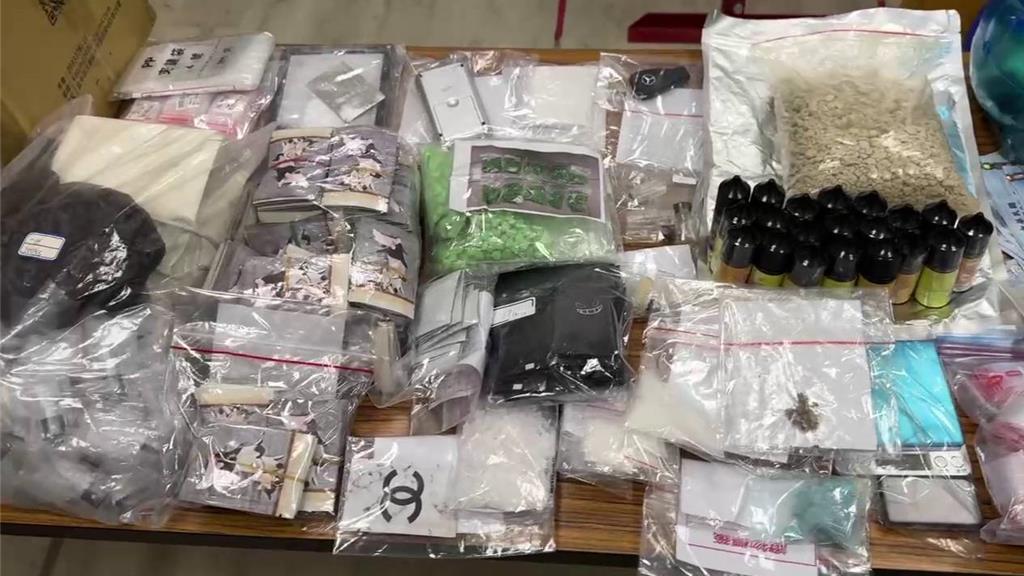 進口化學原料製造「喪屍煙彈」 竹聯幫合成工廠遭警搗破