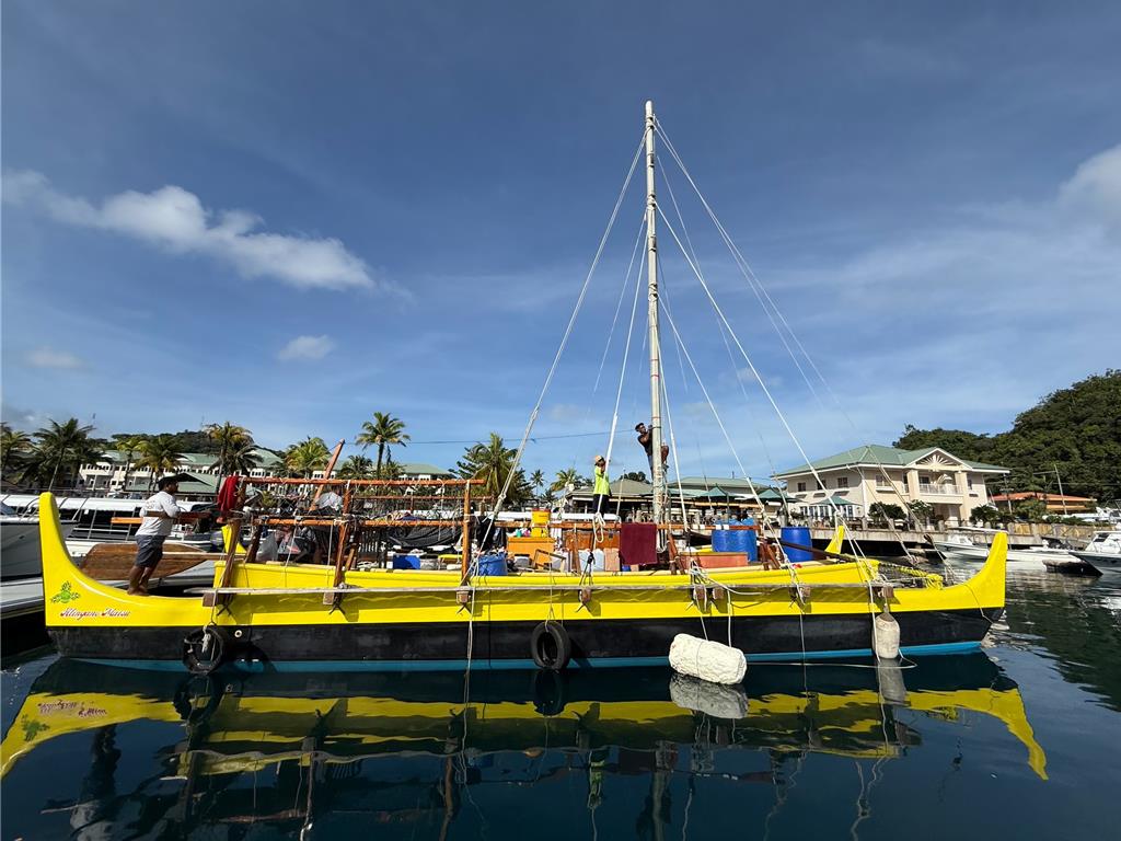 跨越6200浬!帛琉帆船「無私分享號」 航向台灣 3月靠泊愛河灣