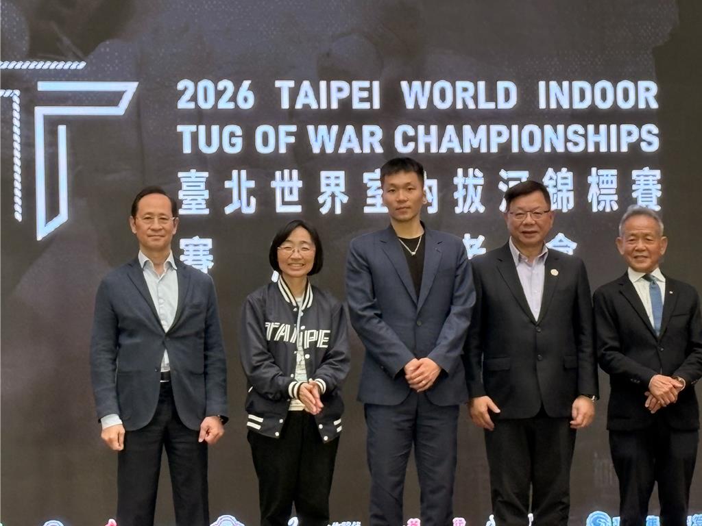 李洋現身小巨蛋!3月力挺世錦賽拔河 邀全台觀眾為台灣隊加油