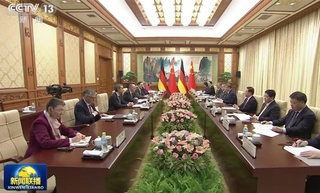 習近平會見梅爾茨 呼籲中德要做「三種夥伴」