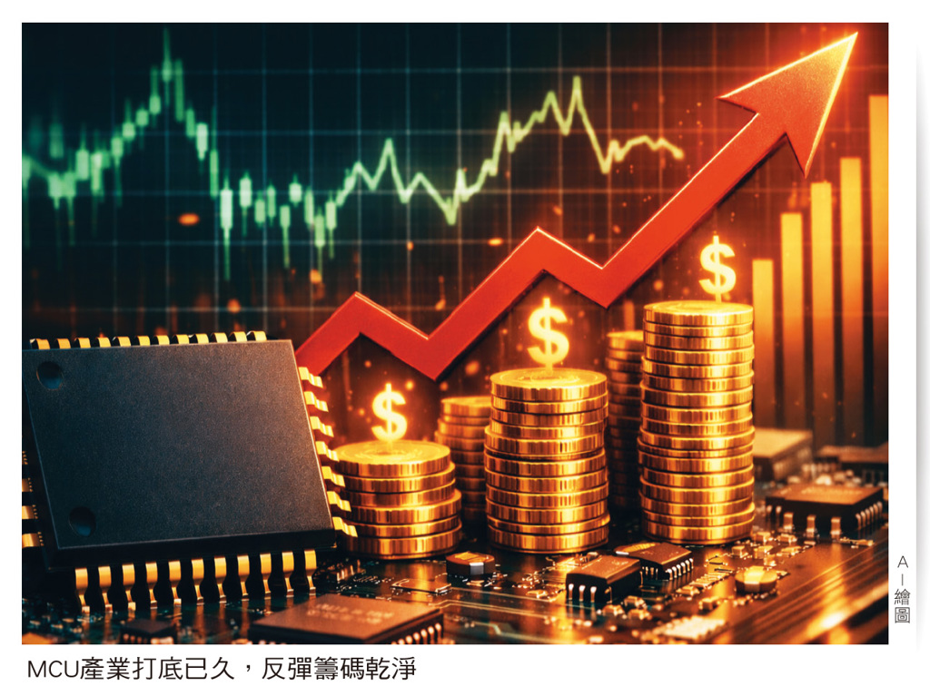 這檔短短2周狂噴8成!記憶體漲價火燒MCU 接棒「下一波大黑馬」
