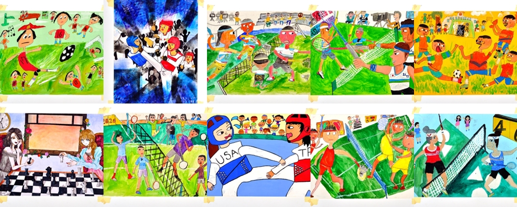 亞運繪畫比賽徵件倒數一個月 中華奧會號召全台小小藝術家應援亞運