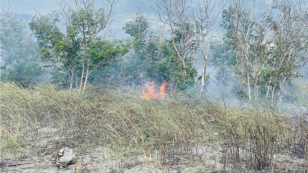 影》台東知本溼地火燒75公頃 面積較3年前翻倍