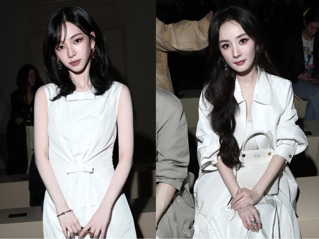 米蘭時裝周》楊冪搶C位風波稍歇又現排場比較 成PRADA秀上另類焦點