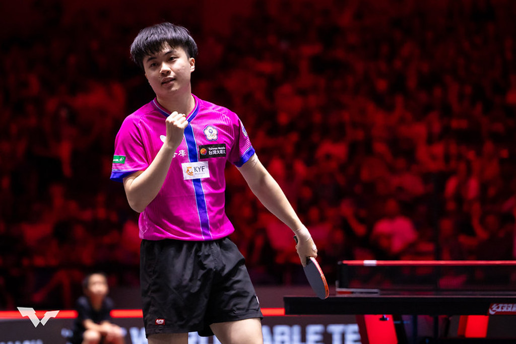 桌球》林昀儒首闖WTT大滿貫決賽 勇創生涯新猷