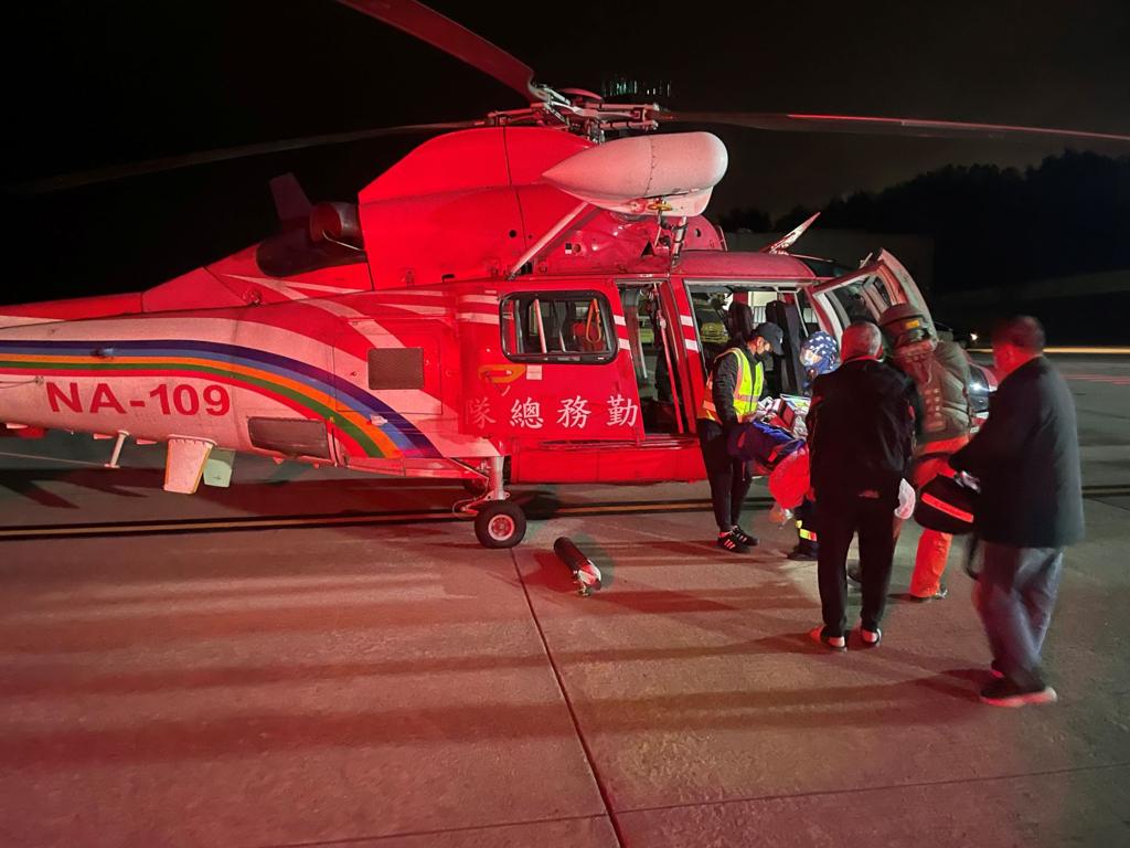 內政部空勤總隊強化夜航 補足次離島醫療後送空窗