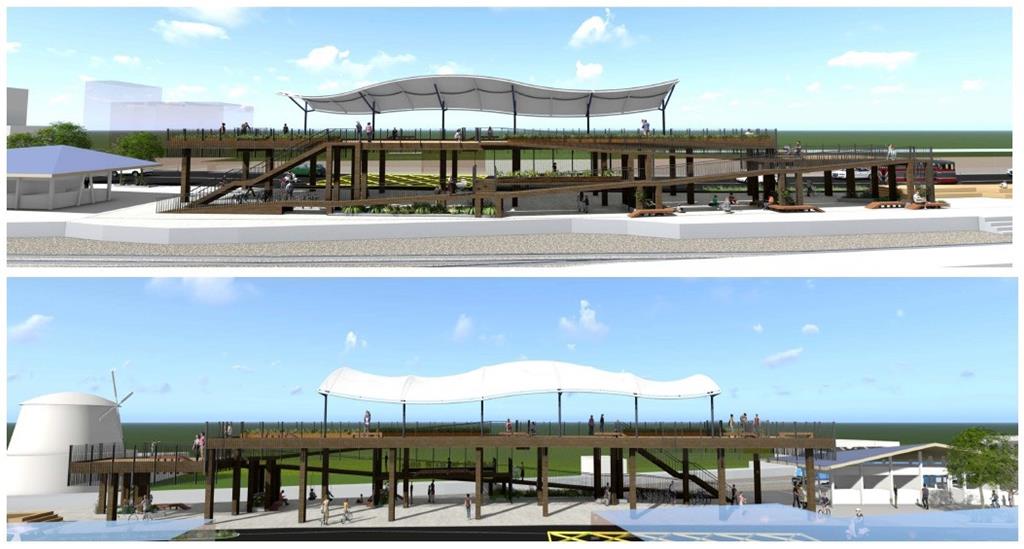 集集觀光新亮點!3400萬打造「空中平台」動土 飽覽環山視野