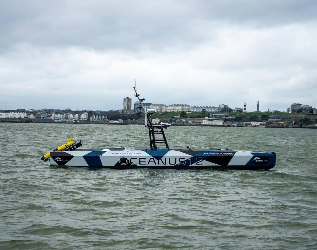 美英整合無人載具與監偵科技 提升海域覺知能力