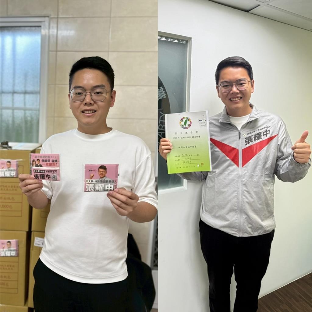 陳其邁子弟兵張耀中以民調第一過關。（圖／張耀中臉書）