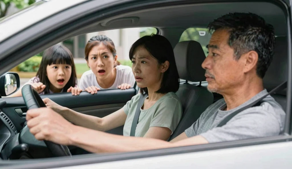 義交大隊長偷吃女同事!妻女摩鐵活堵當眾認愛:她是我女友