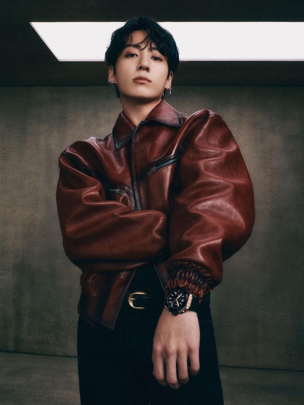 田柾國代言HUBLOT 廣告看板成拍照景點