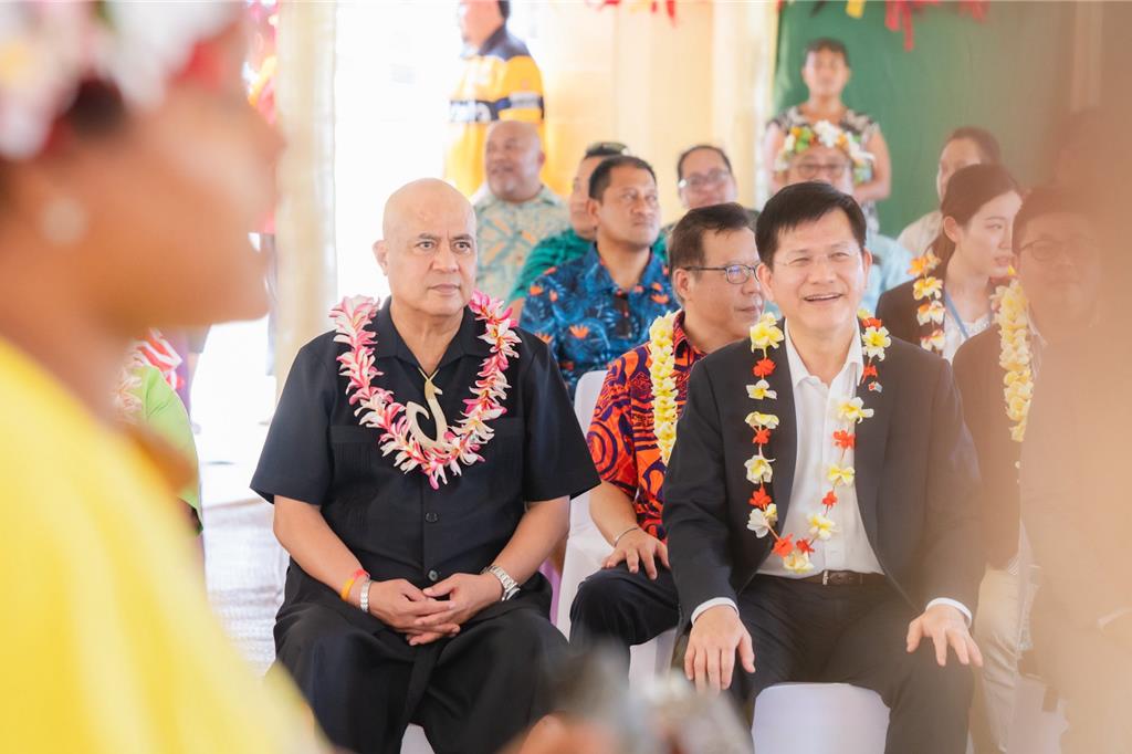 林佳龍抵友邦吐瓦魯 聚焦智慧醫療、農業及氣候議題交流