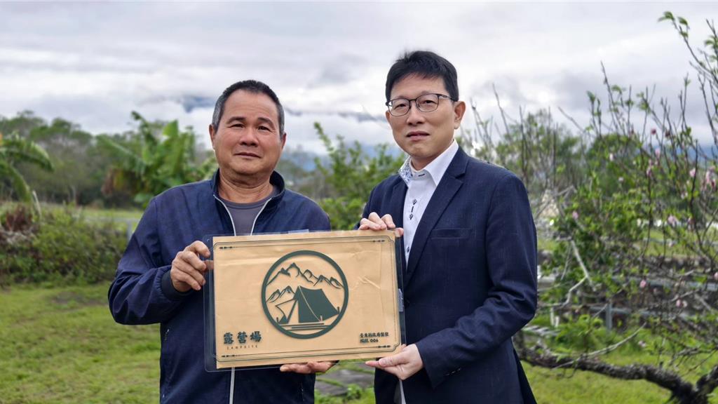 台東露營場合法化再+1 縣府已核發6證書、設登記牌供辨識