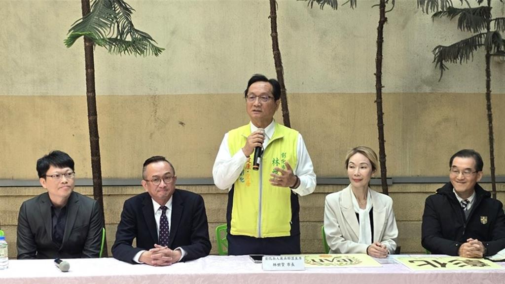 彰化市長林世賢強調，彰化產業實力絕對能精準對接無人載具的製造需求。（彰化市公所提供／葉靜美彰化傳真）