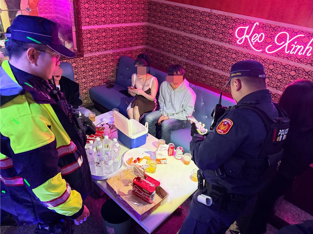 中壢警年後首波雷霆除暴 百警出動 7天查獲123件刑案