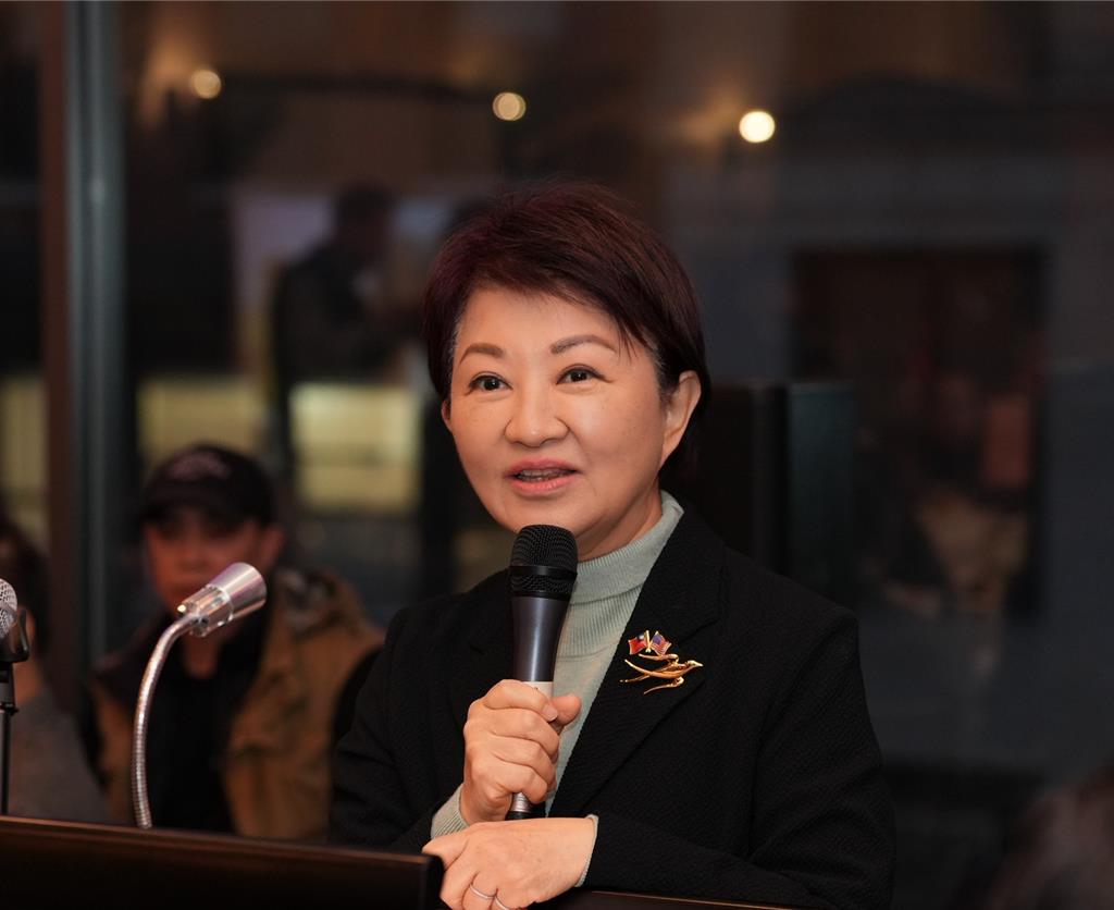 朋友要經營!盧秀燕:恐固台美關係是重要目的