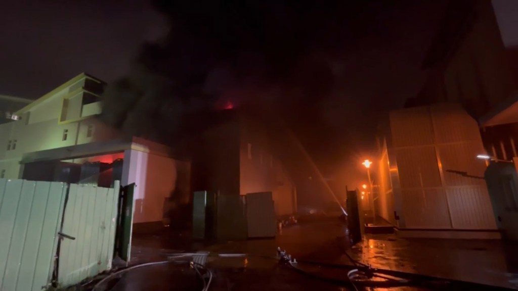 竹科變電所爆炸釀1死2傷 惡火 「難撲滅」趕快關窗